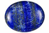1.7" Polished Lapis Lazuli Pocket Stone  - Photo 2